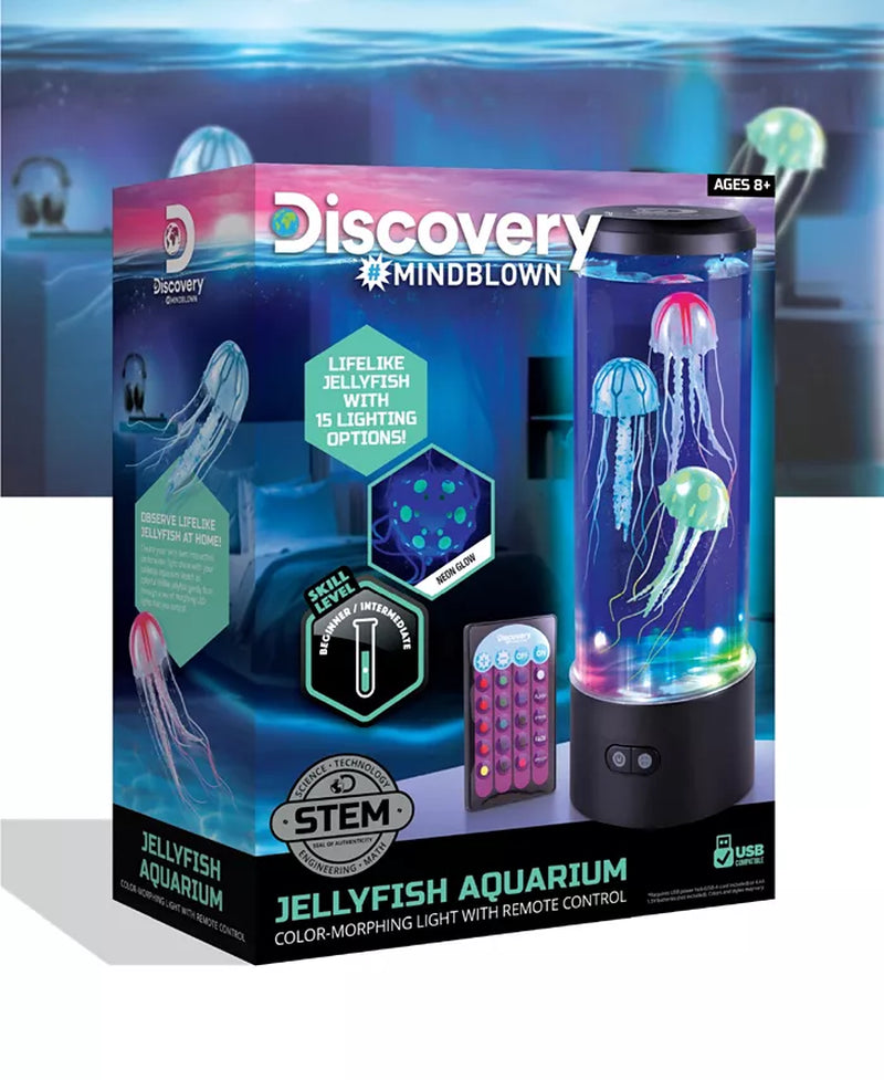 Jellyfish Aquarium Lamp Set with 16 Light Effects