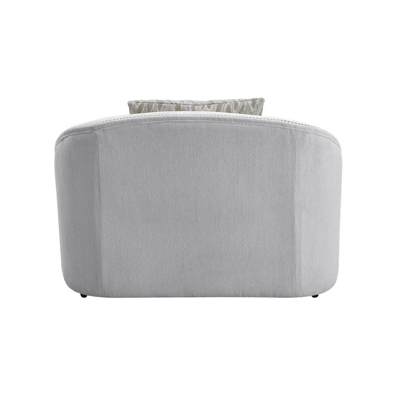 Mahler - Chair With 2 Pillows - Beige Linen
