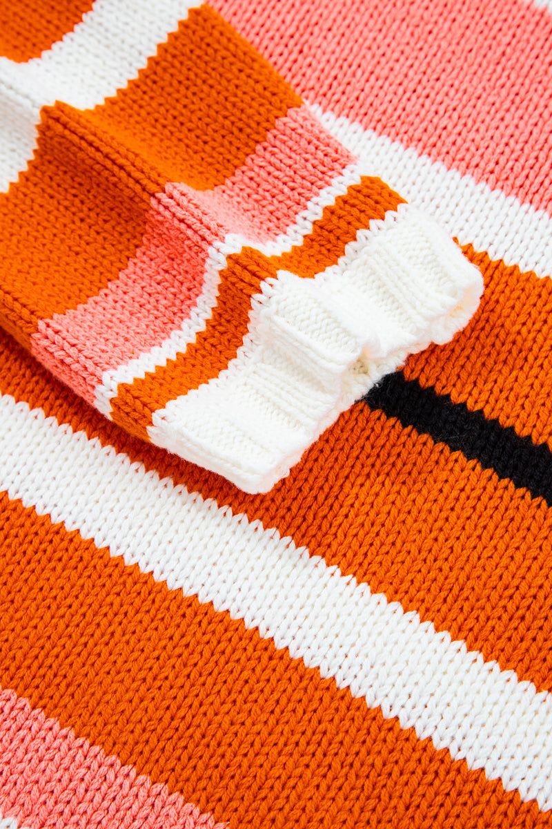 Mirissa Shoulder Cropped Pullover Sweater