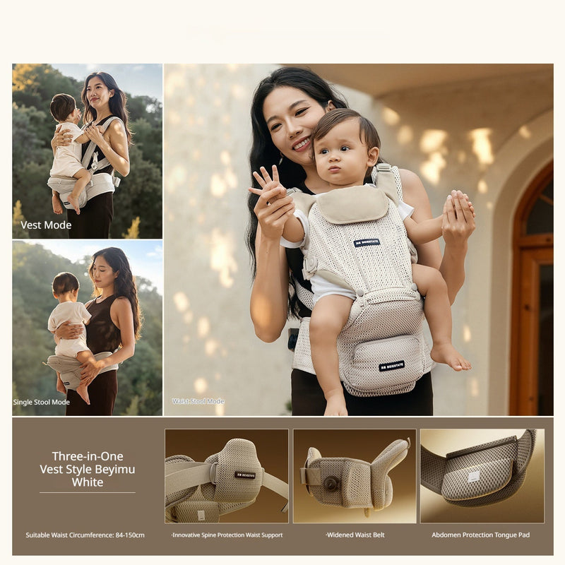 Lightweight And Breathable 3-in-1 Baby Carrier