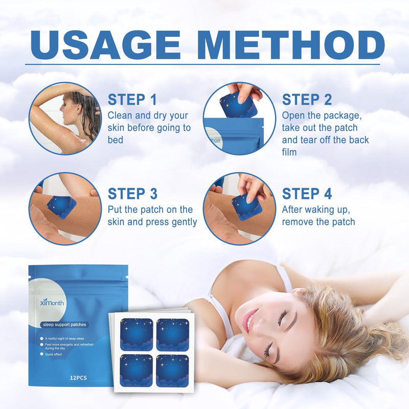 Sleep Stickers | Relax Body & Mind, Relieve Stress for Better Sleep