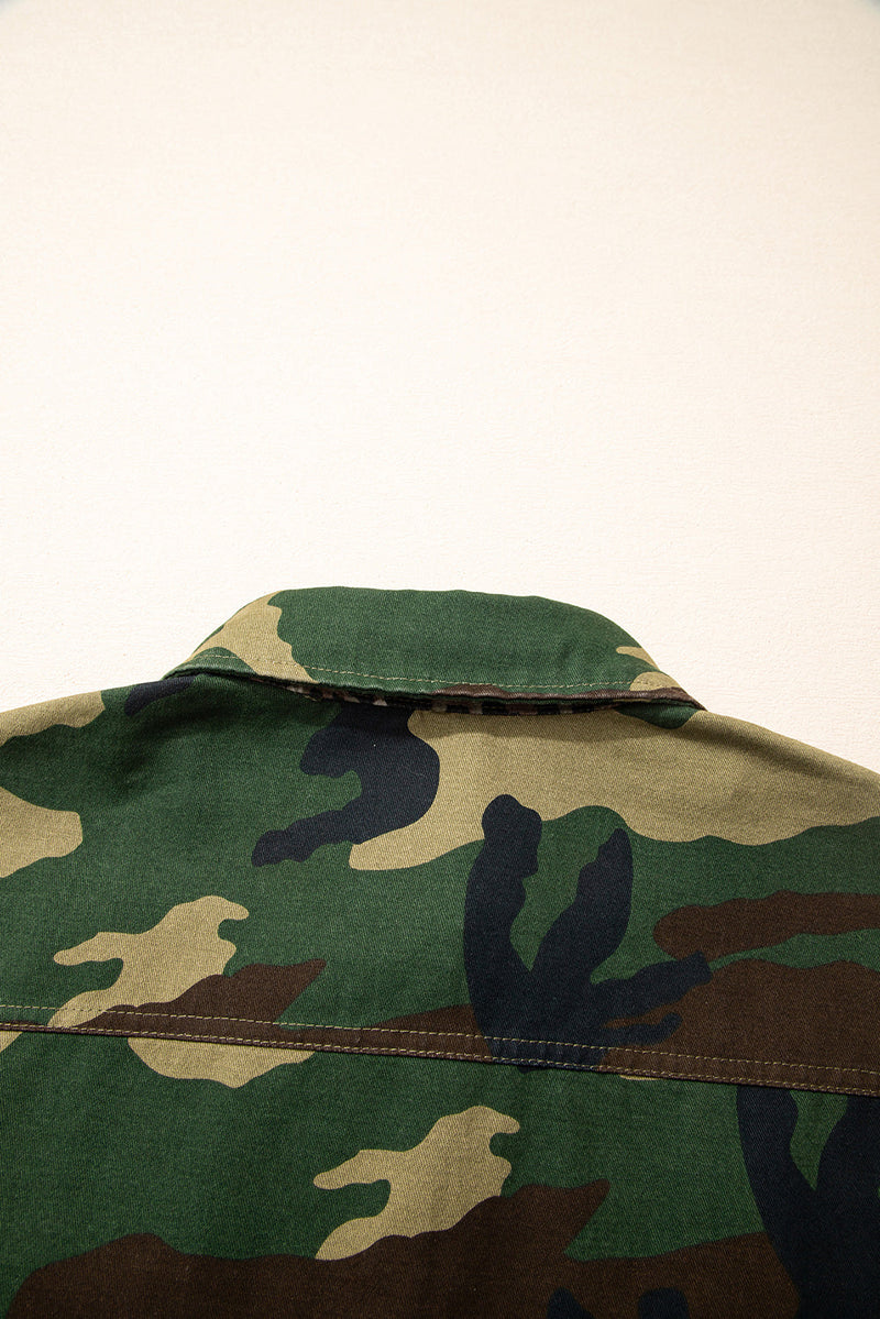 Kiara Patchwork Oversize Shacket