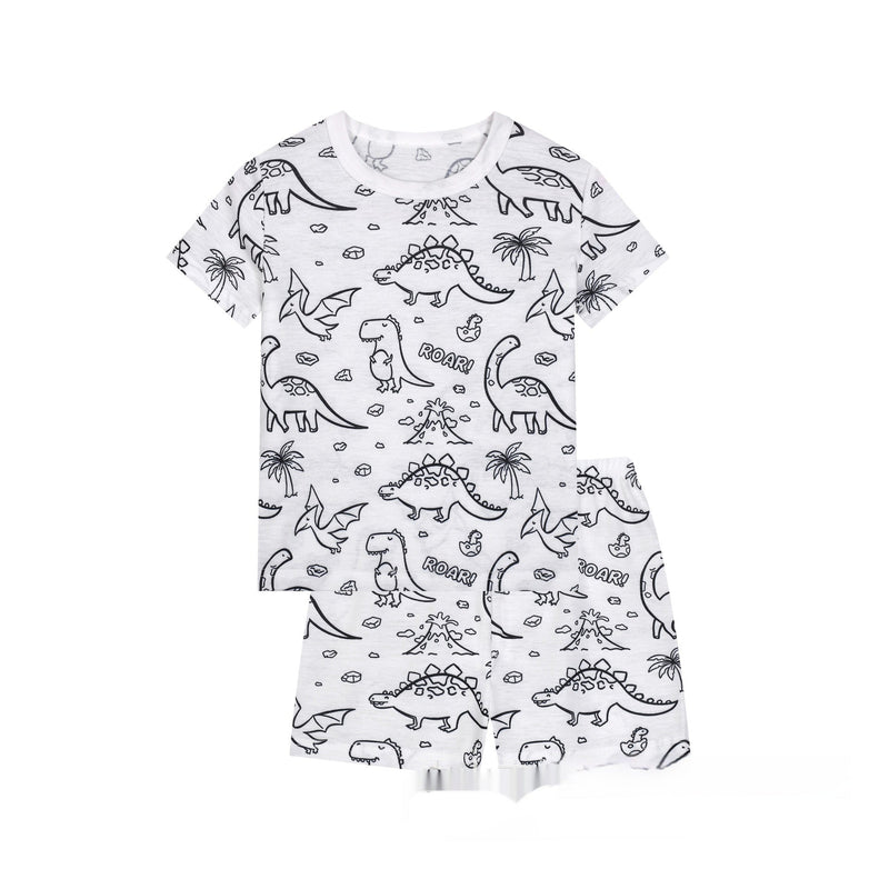 Cotton Children's Loungewear Pajamas Suit