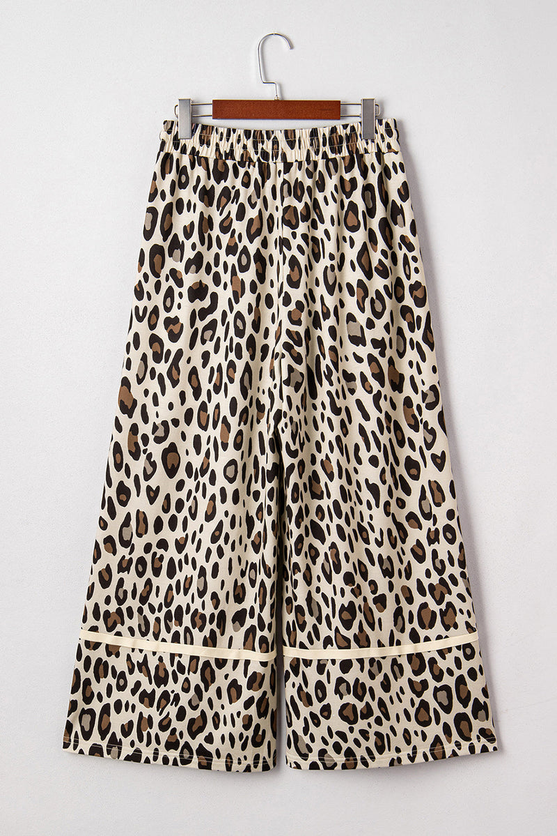 Adelynn Wide Leg Cropped Pants