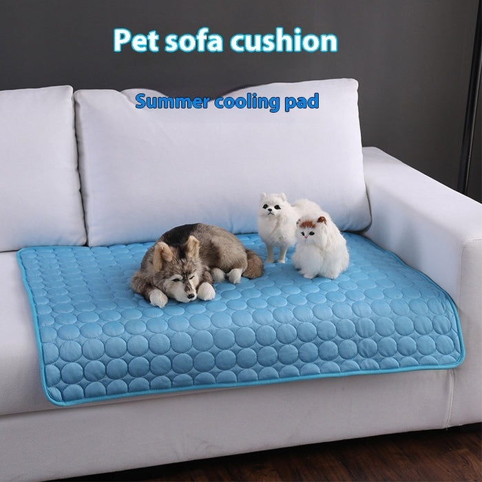 Dog Cooling Mat Summer Pets Cold Bed Extra Large For Small Big Dogs Pet Accessories Cat Durable Blanket Sofa Cat Ice Pad Blanket Pet Products
