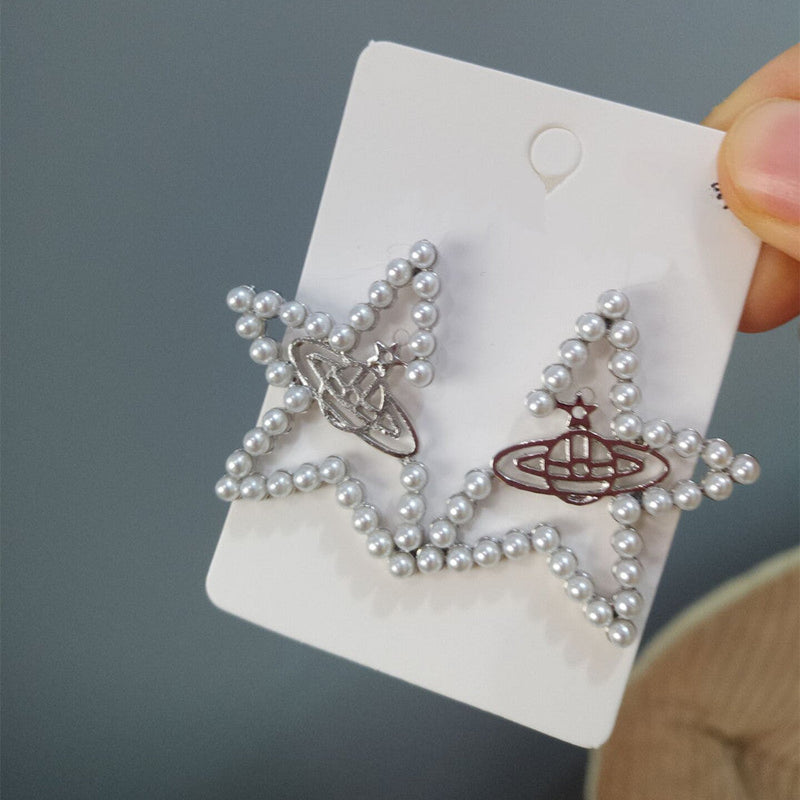 Star Pearl Earring