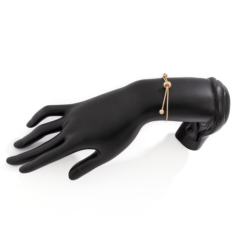 Metallic Long Chain Tassel Necklace Hand Jewelry