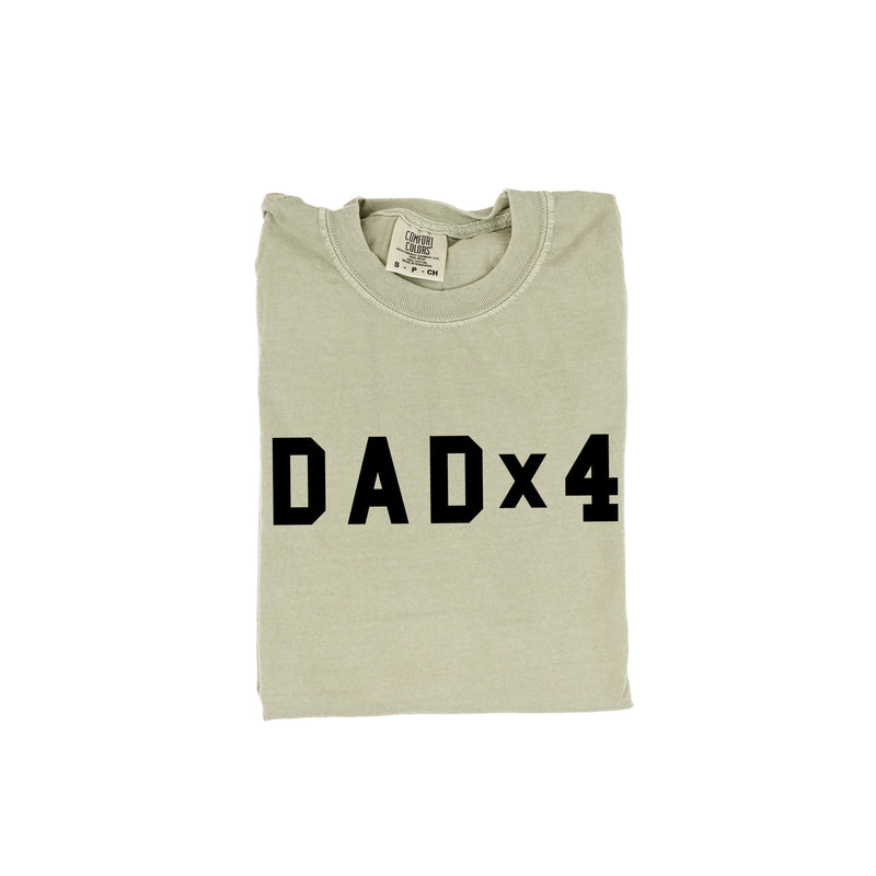 DAD x (Child Number) - Comfort Colors Tee