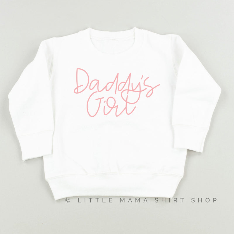 Daddy's Girl - Cursive - Child Sweater
