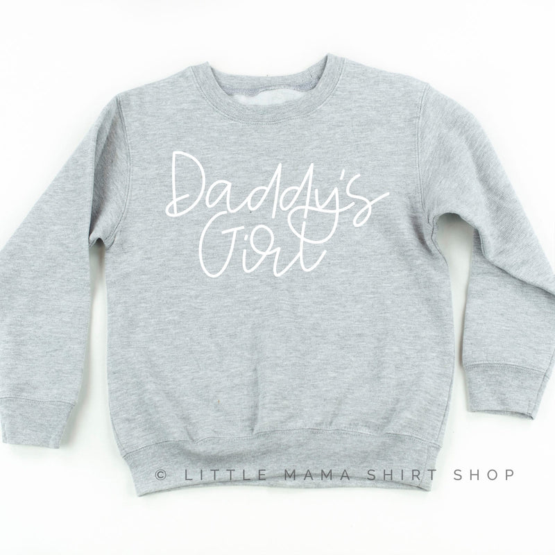 Daddy's Girl - Cursive - Child Sweater