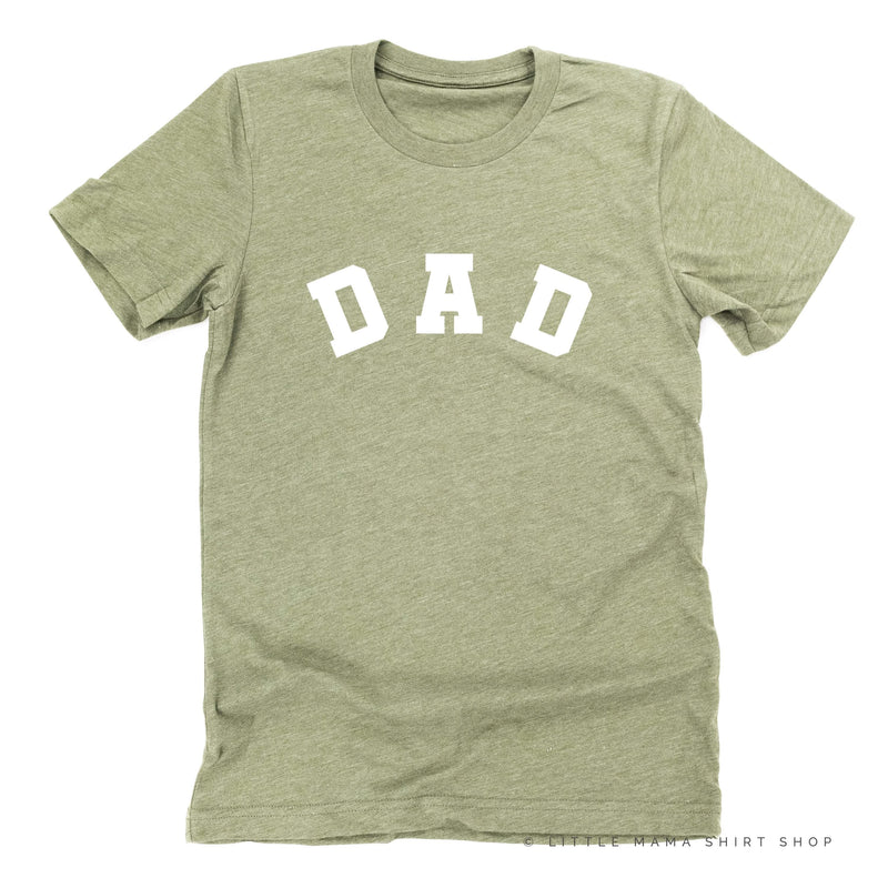 Dad - Arched Varsity - Unisex Tee