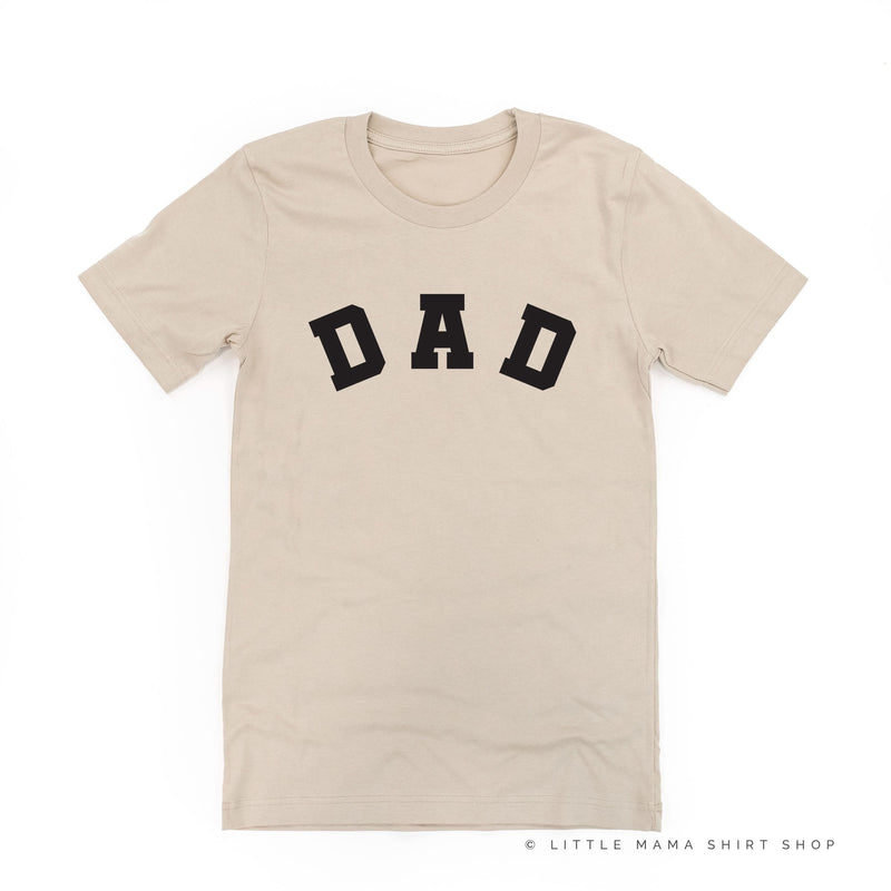 Dad - Arched Varsity - Unisex Tee