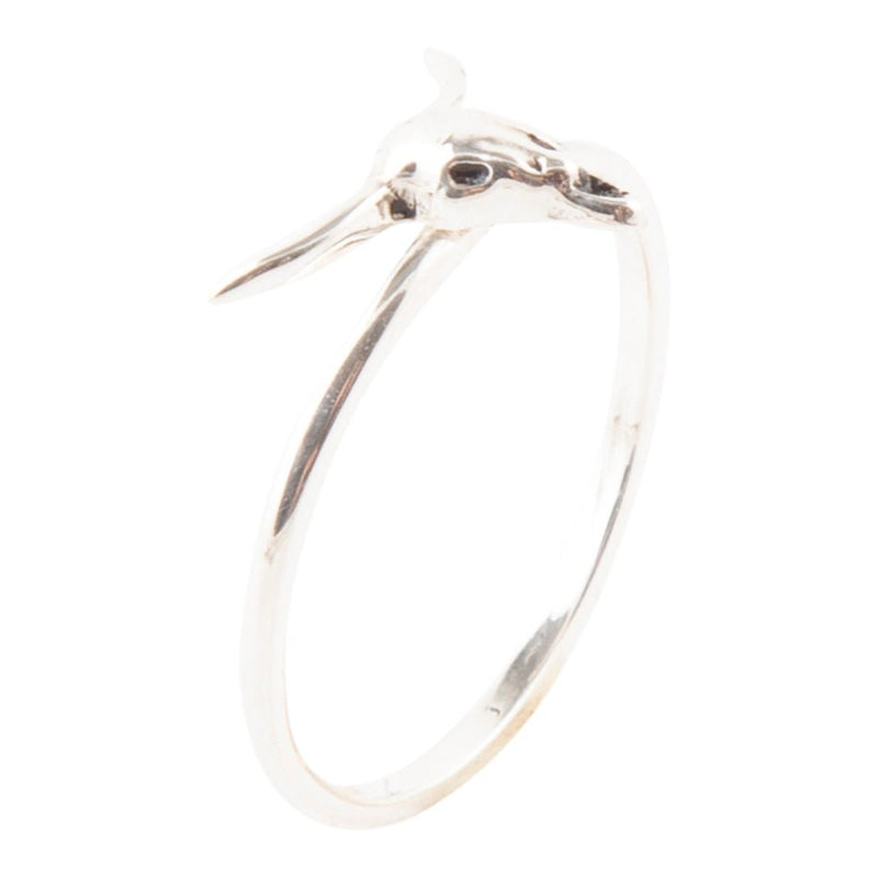Dainty Longhorn Ring