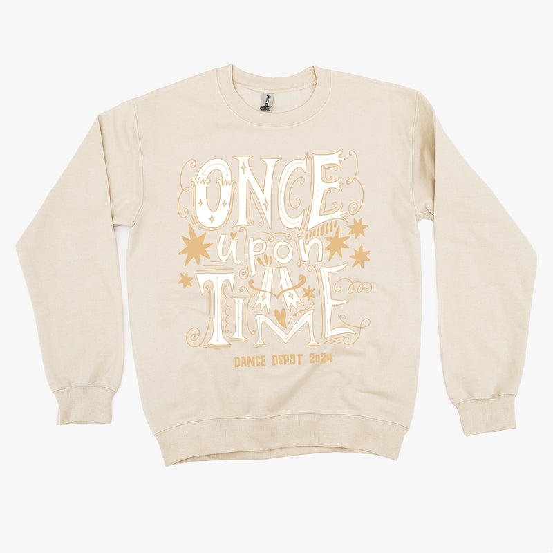 ONCE UPON A TIME - Dance Depot 2024 - BASIC FLEECE CREWNECK