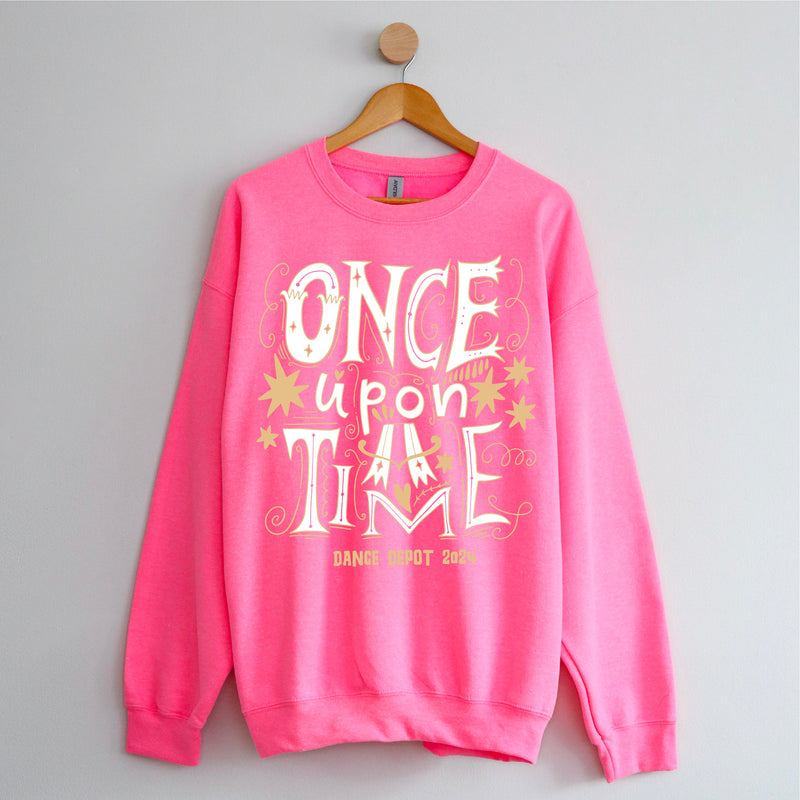 ONCE UPON A TIME - Dance Depot 2024 - BASIC FLEECE CREWNECK