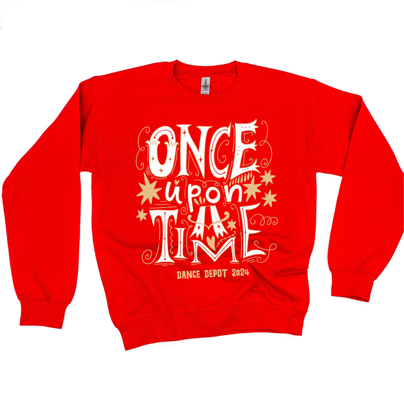ONCE UPON A TIME - Dance Depot 2024 - BASIC FLEECE CREWNECK