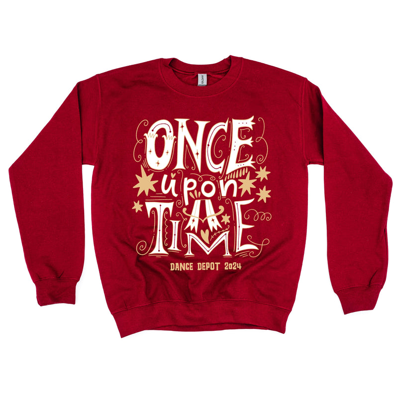 ONCE UPON A TIME - Dance Depot 2024 - BASIC FLEECE CREWNECK