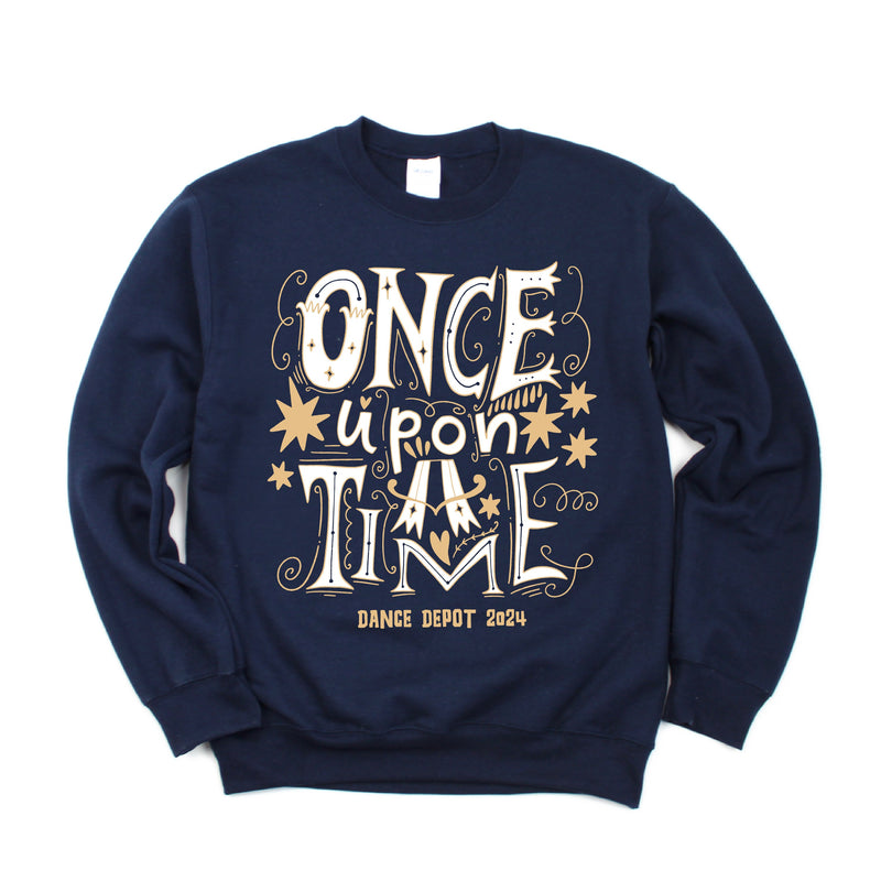 ONCE UPON A TIME - Dance Depot 2024 - BASIC FLEECE CREWNECK