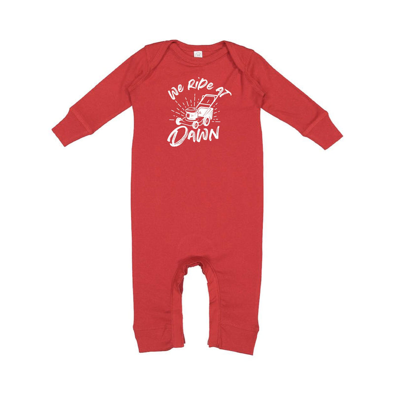 We Ride at Dawn - (Choose Your Mower) - Baby Sleeper