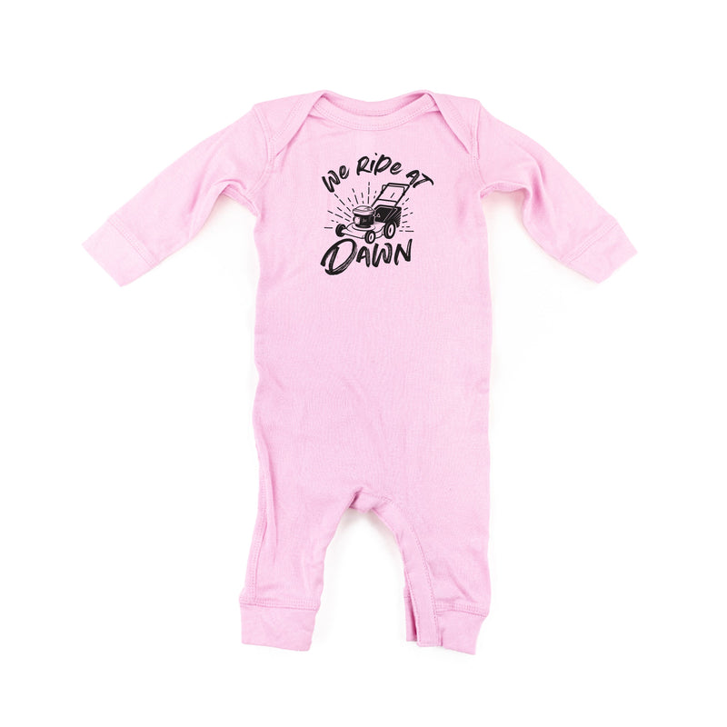 We Ride at Dawn - (Choose Your Mower) - Baby Sleeper