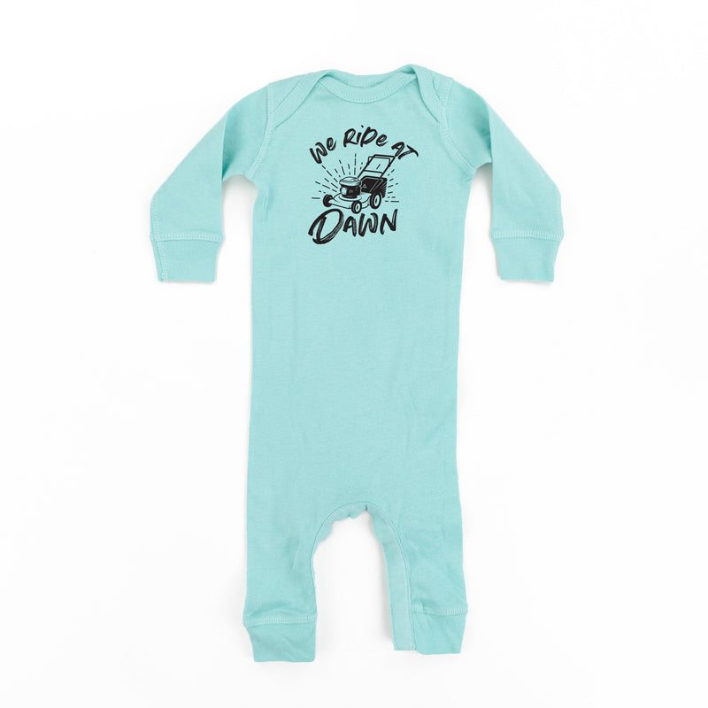 We Ride at Dawn - (Choose Your Mower) - Baby Sleeper