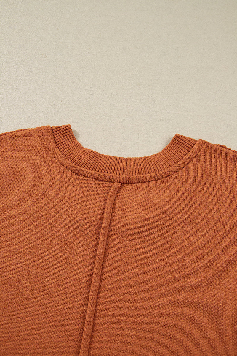 Abigail Edge Bubble Sleeve Sweater
