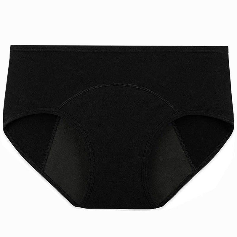 Plus Size Women's Menstrual Underwear C-section Recovery Low Waist