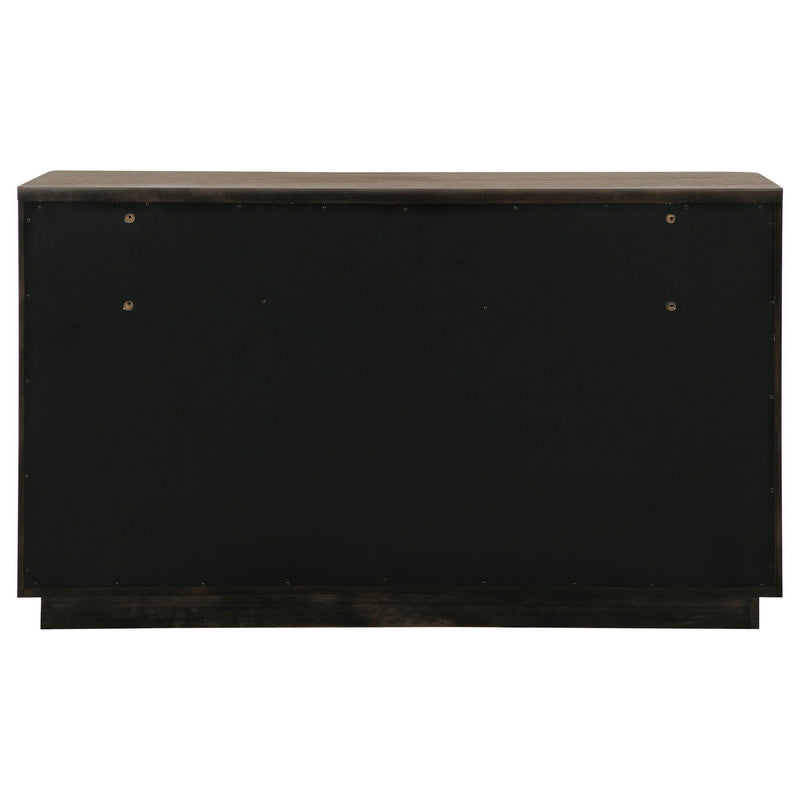 Terrace 6-drawer Dresser Cabinet Ash Brown
