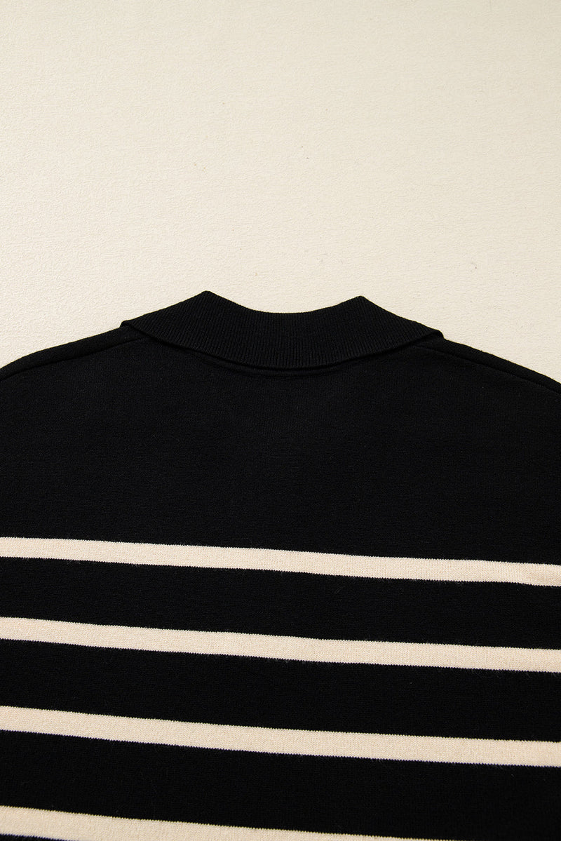 Harper Collar Puff Sleeve Sweater