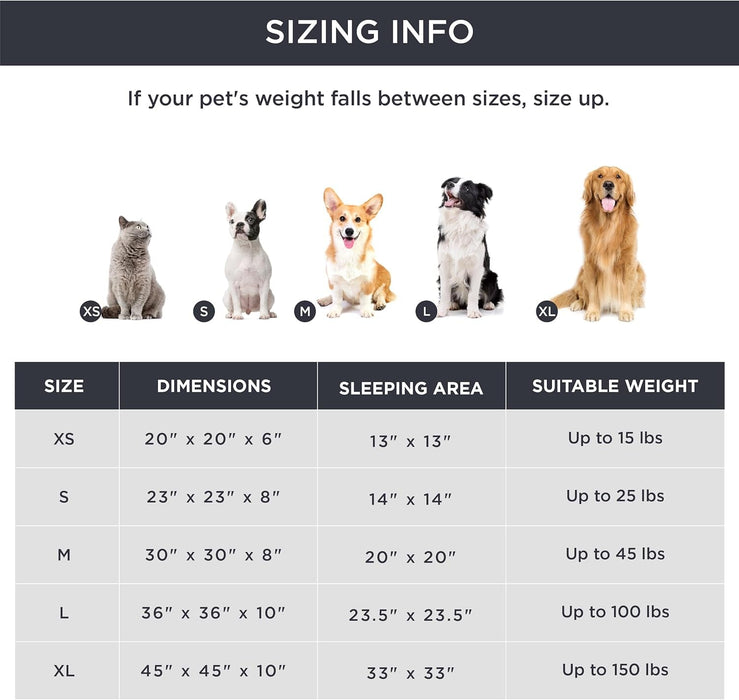 Anti-Slip round Fluffy Plush Faux Fur Pet Bed