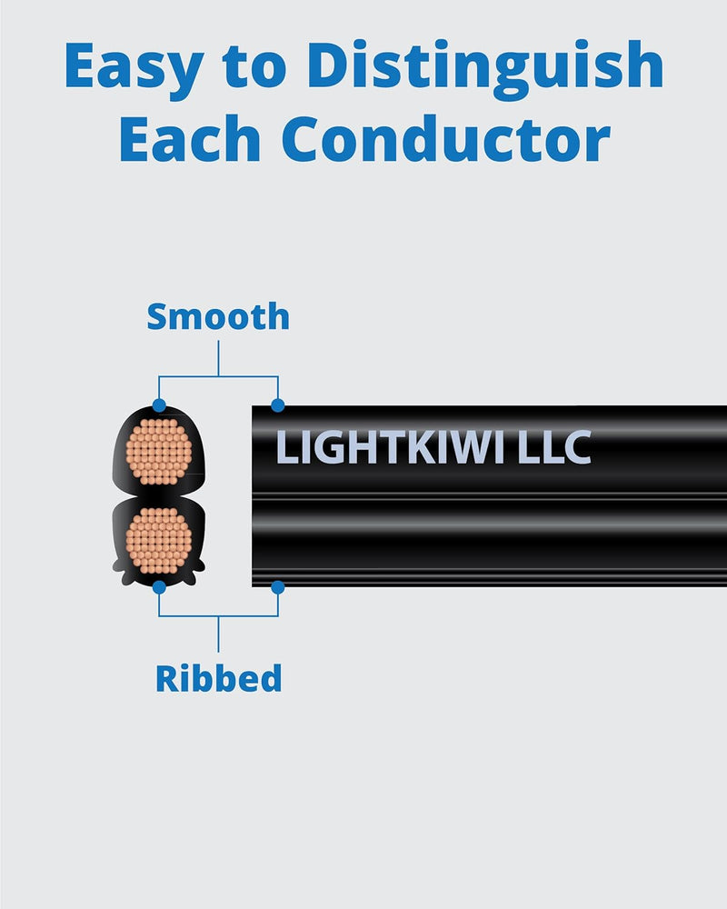 100ft Landscape Lighting Wire - 12/2 Low Voltage Direct Burial