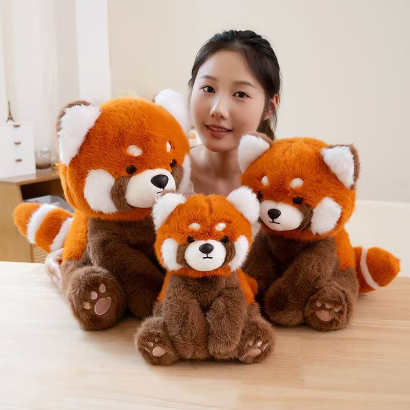 Cute And Adorable Sitting Panda Plush Pillow Toy