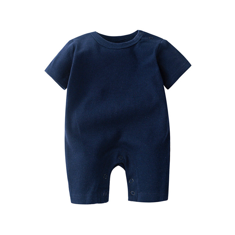 Baby And Infant Cotton Short-sleeve Shirt
