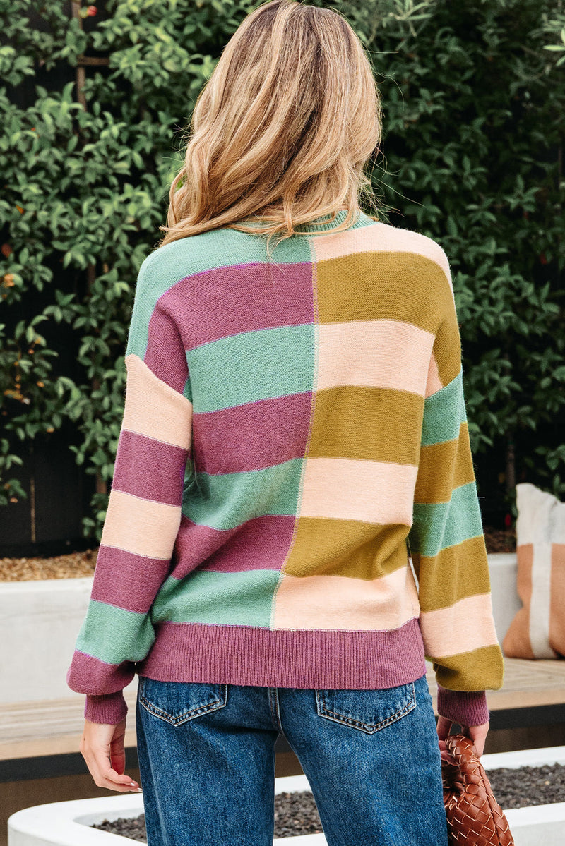 Isabelle Ribbed Edge Casual Sweater