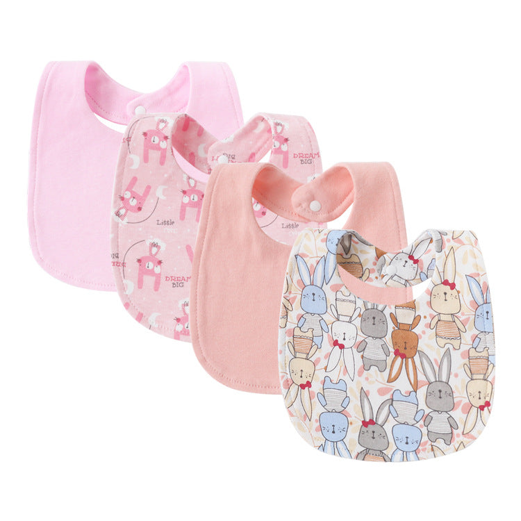 Baby And Infant Bibs Made Of Pure Cotton