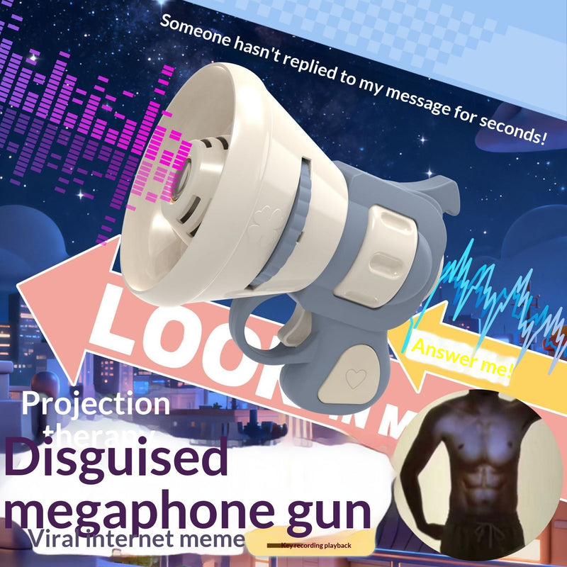 Prank Voice Toy A Disguise-changing Projection Speaker Gun
