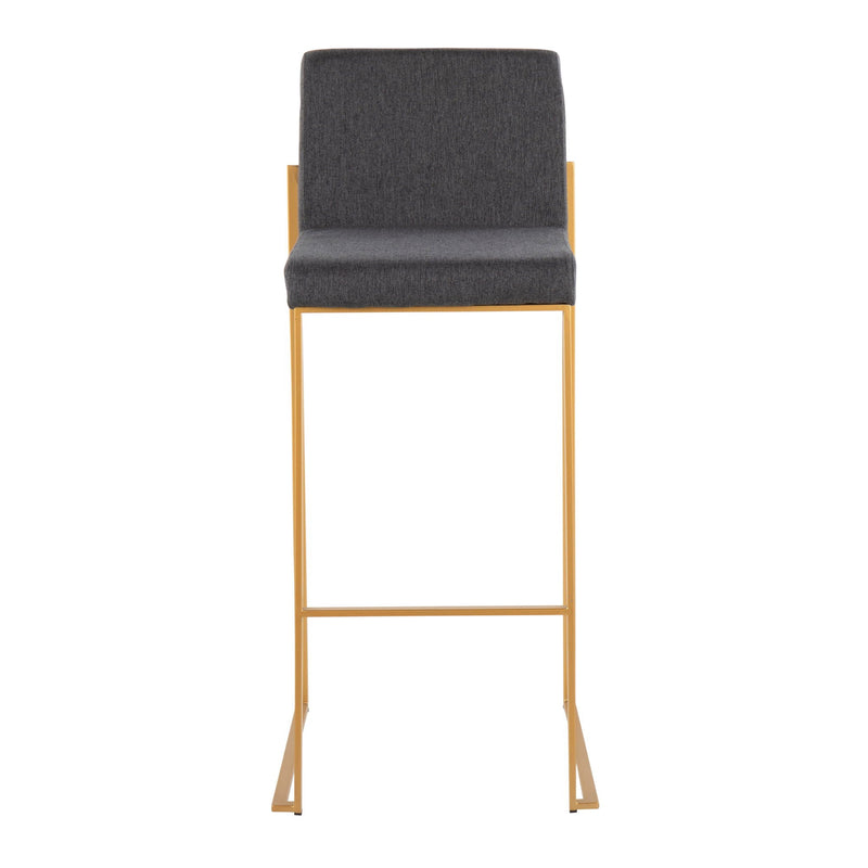 Fuji - Contemporary Design High Back Barstool