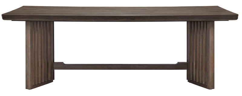 Kavanaugh - Trestle Dining Table - Weathered Kona Brown