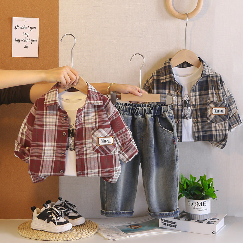 2026 Kids New Casual Trendy 3-Piece Set