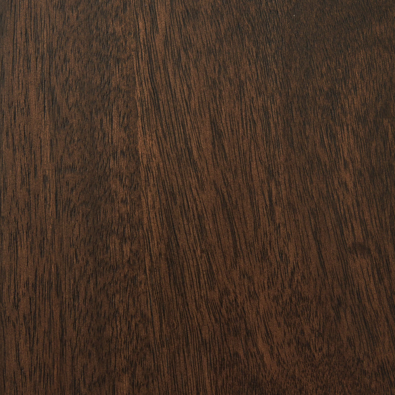 Korestone - Round End Table - Dark Brown