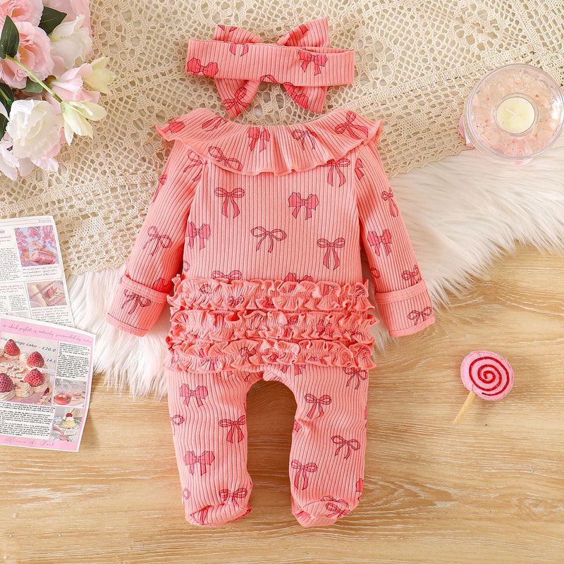 Long-sleeve One-piece Romper For Babies With Long Sleeves