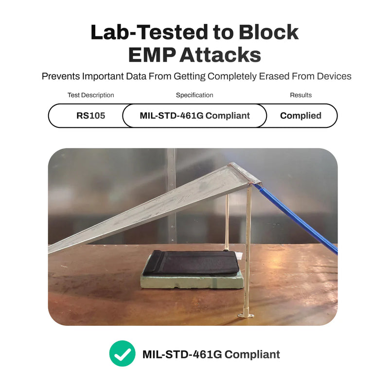 Ultra Armor Cybersecurity & Privacy Key Fob Faraday Bag