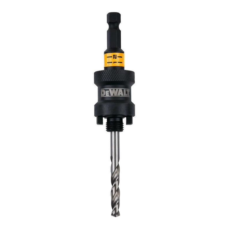 DeWalt DAH9938PBM RAPID LOAD Quick Change Hole Saw Arbors 9/16 - 1 3/16 In