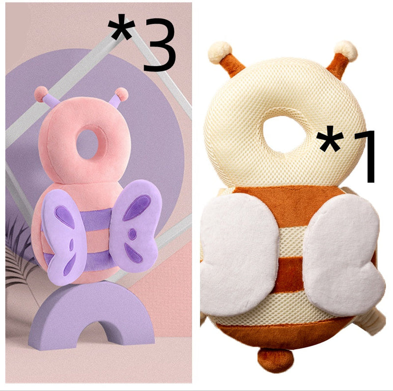 Baby Toddler Headrest Child Protection Baby Head Protection Cushion Cute Angel Wings