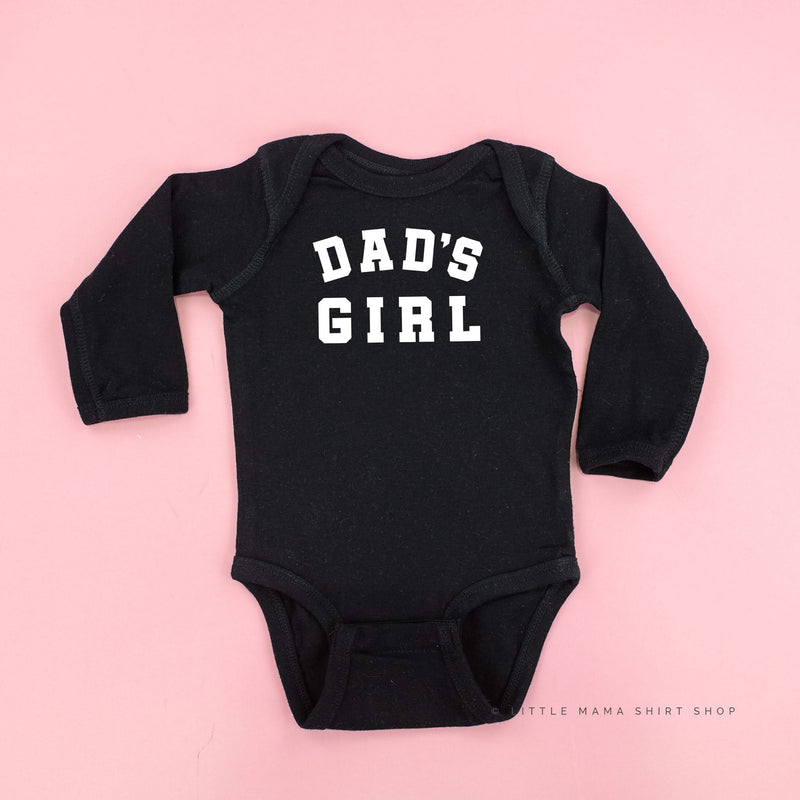 Dad's Girl - Varsity - Child Long Sleeve Tee