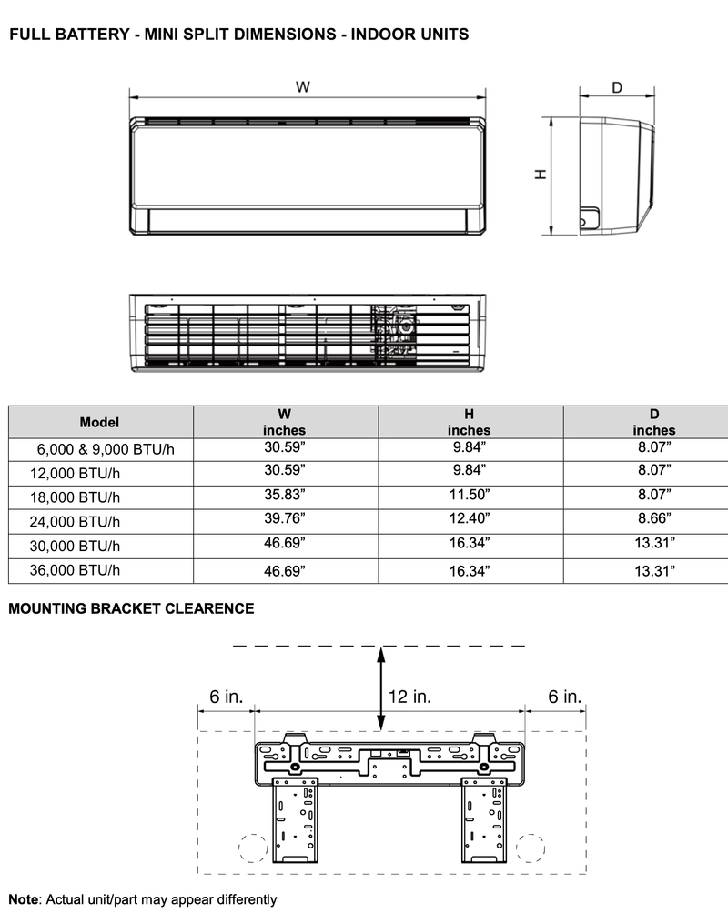 48V DC Mini Split Air Conditioner & Heater