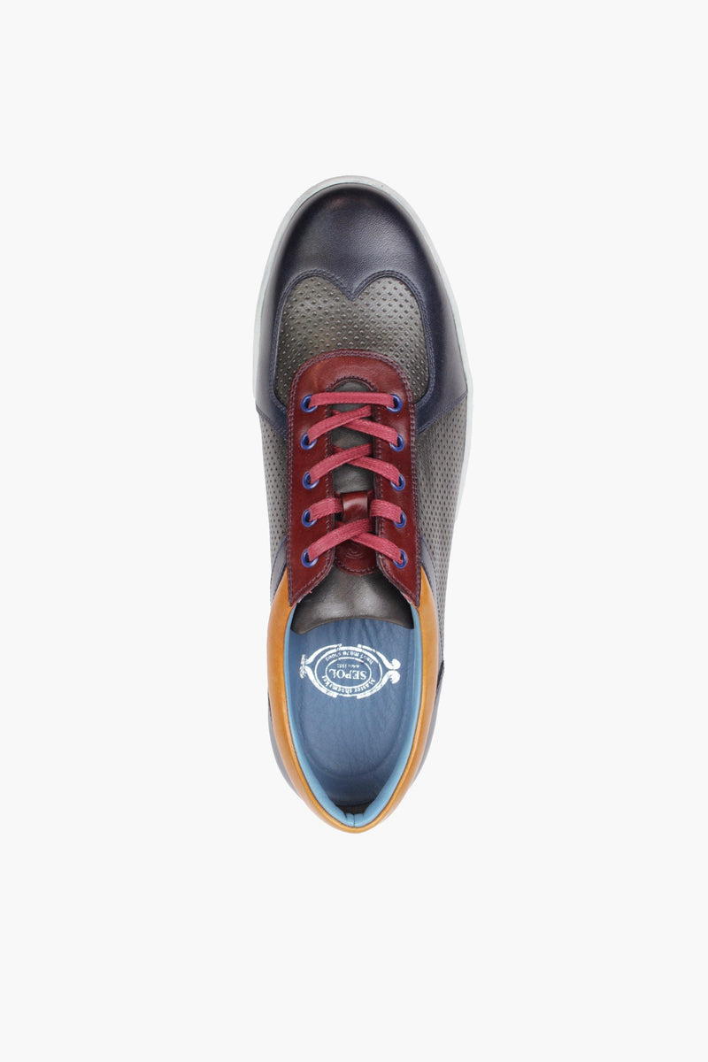 Downtown Sneaker Navy Grey