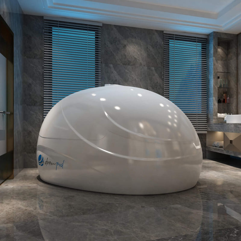 Dreampod Sport Commercial Home Flotation Sensory Isolation Tank Pod Spa [DPFP205WPE] (SAK25948)