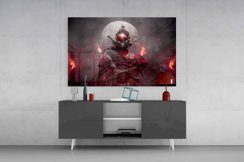 Fire Fighter Glass Art  || Designer Collection