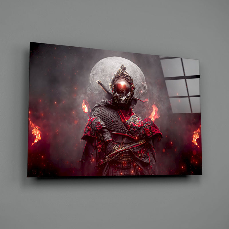 Fire Fighter Glass Art  || Designer Collection